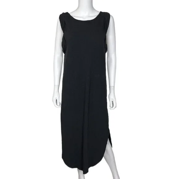 free people beach black dress Essential Day Dress by free-est at Free People in Black, Size: L main image 0